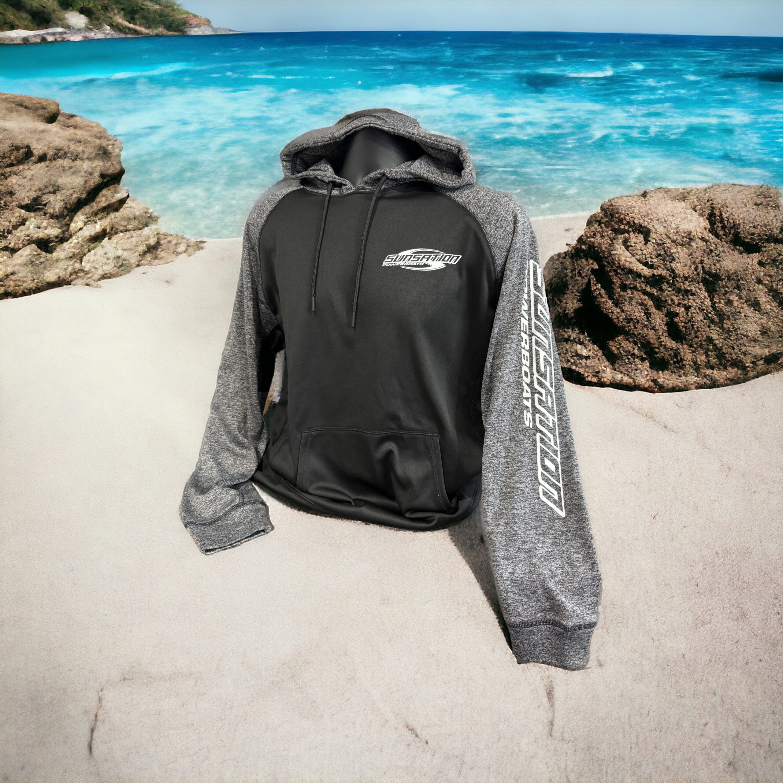 Mens Two Tone Hoodie - Sunsation Boats